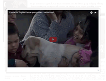 Tablet Screenshot of fundacionjingles.org